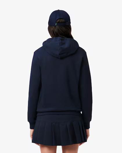 Felpa con cappuccio in pile con zip SF5256 166 LACOSTE 