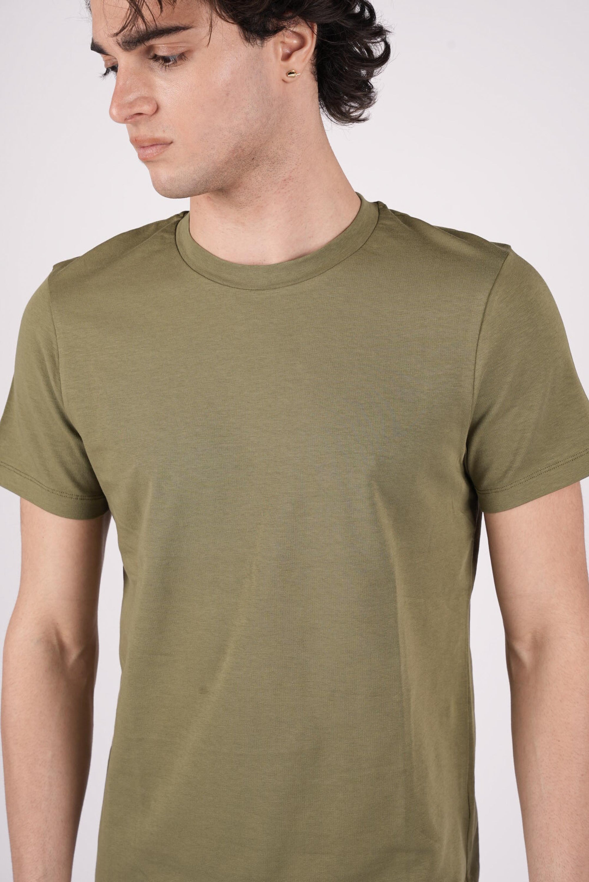 T-shirt in cotone stretch e logo stampato new sorbus PEU5848 471 PEUTEREY 