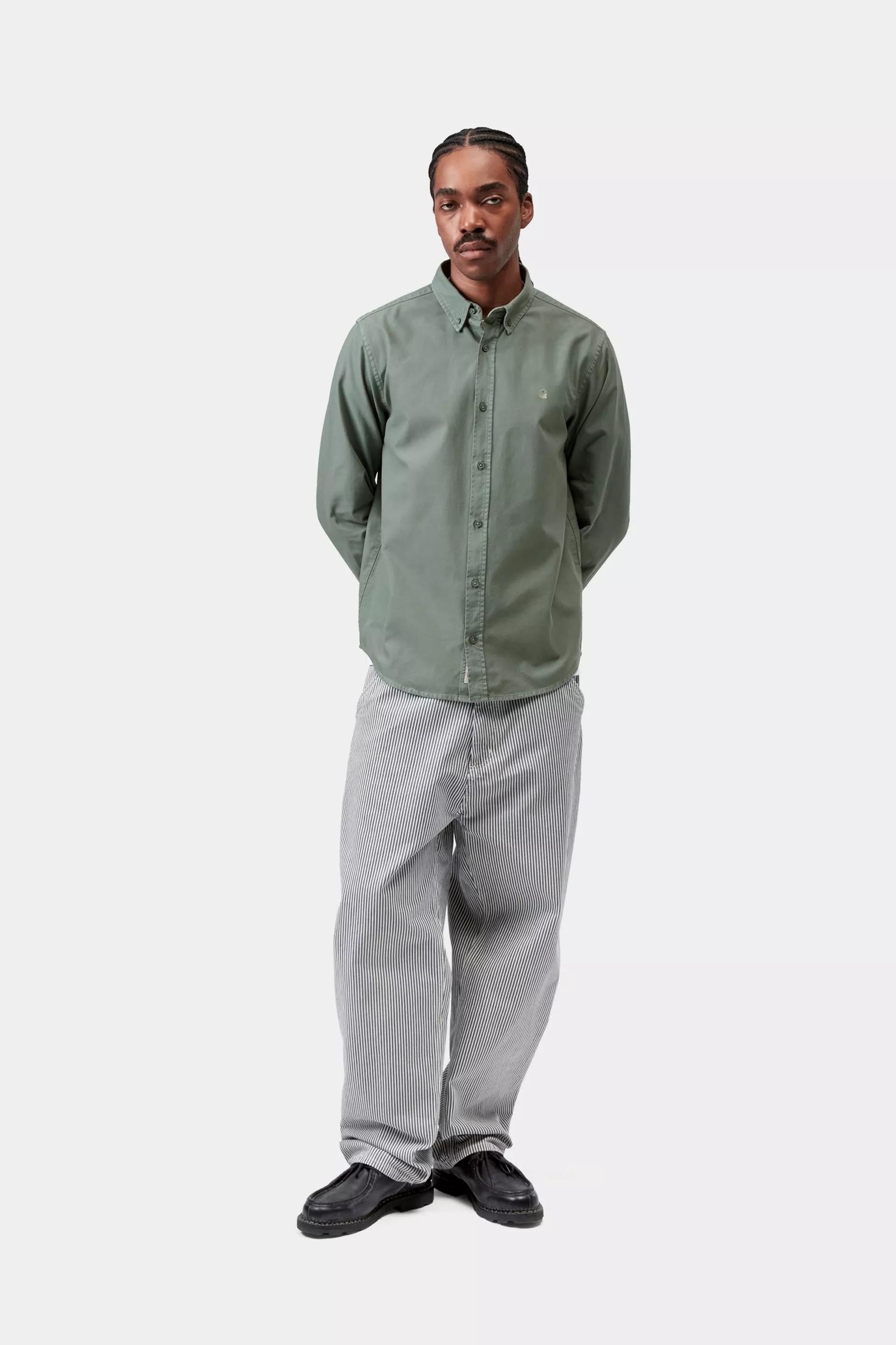 L/S Bolton Shirt I030238 3GDGD CARHARTT WIP 