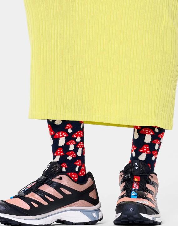 Mushroom Sock P000040 NAVY HAPPY SOCKS 