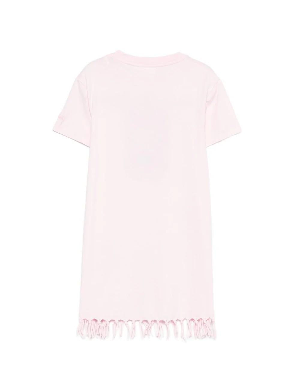 T-shirt rosa con stampa grafica ABY0001 00960L MC2 SAINT BARTH 