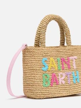 Borsa Beach mini in raffia RAFB003 00351L MC2 SAINT BARTH 