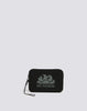 Mini rubber clutch bag with logo