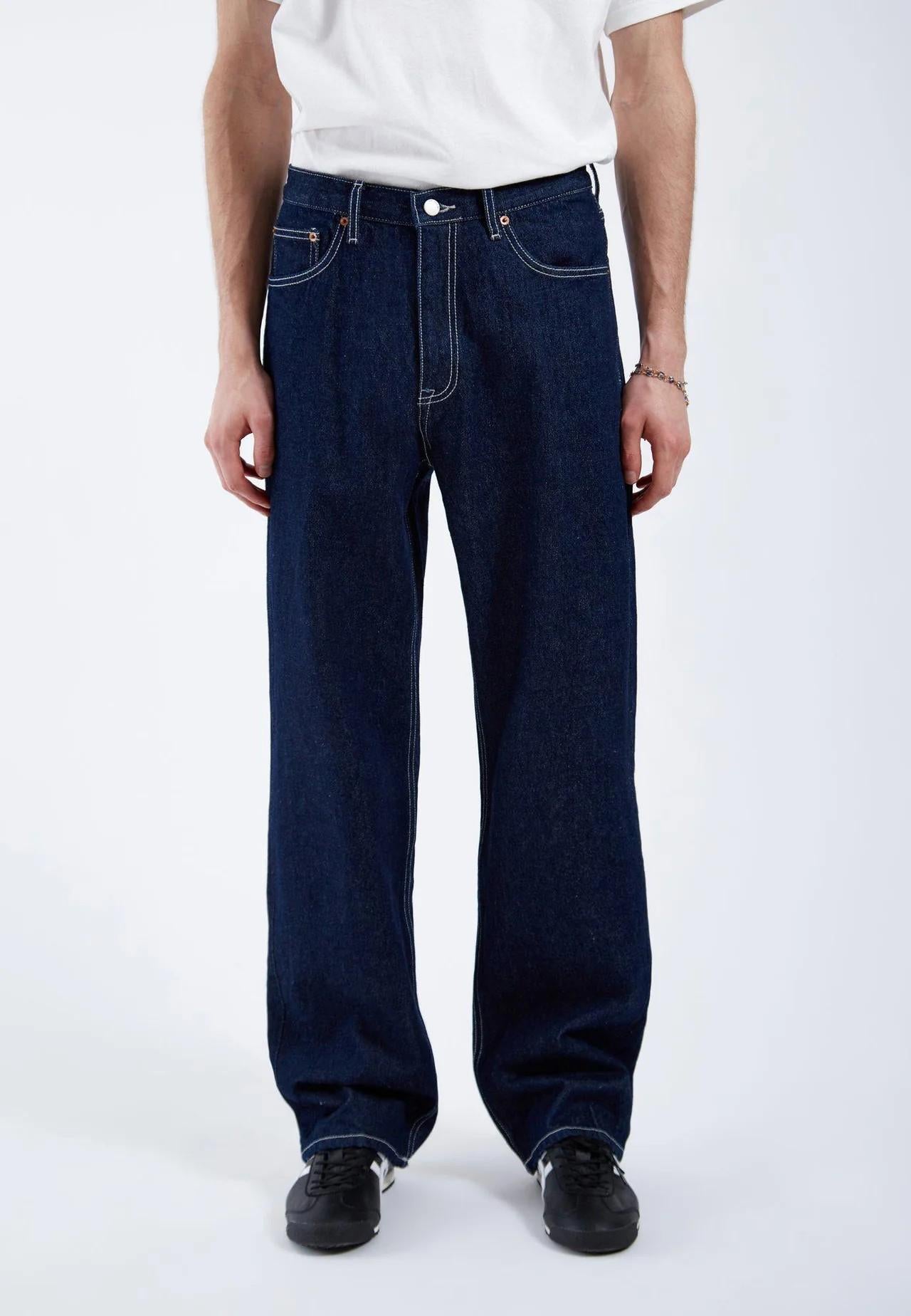 Omar - Stream Rinse Contrast 2110102 L94 DR. DENIM 