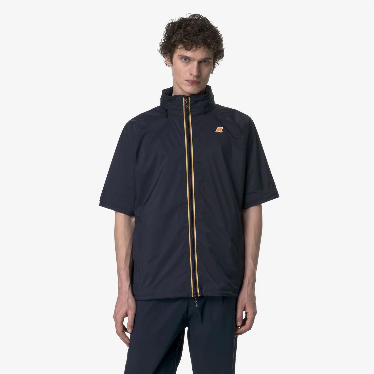 Giacca Mid da Golf Uomo Blu con Tessuto Impermeabile e Traspirante K11618W K89 K-WAY 
