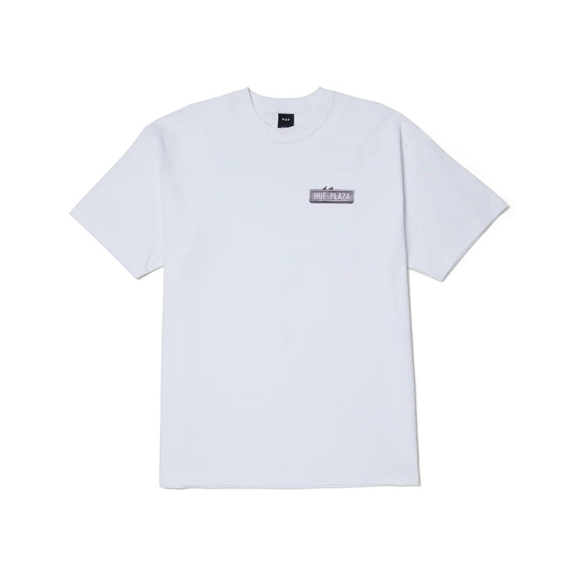Plaza T-Shirt TS02402 WHITE HUF 