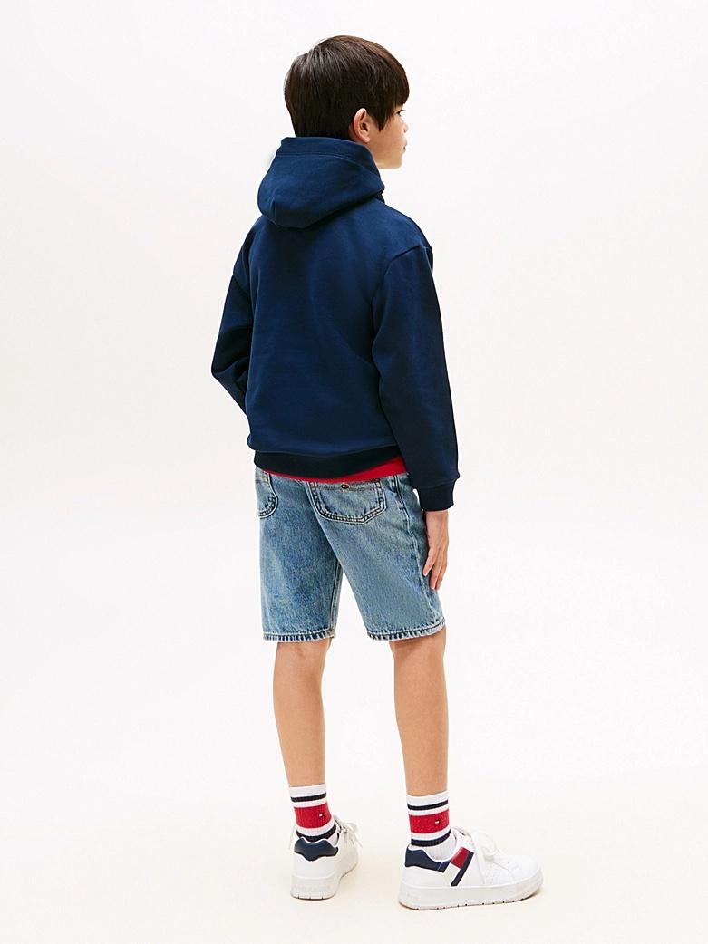 Felpa con cappuccio e nastro iconico THKS0KS00595J C1G TOMMY HILFIGER 