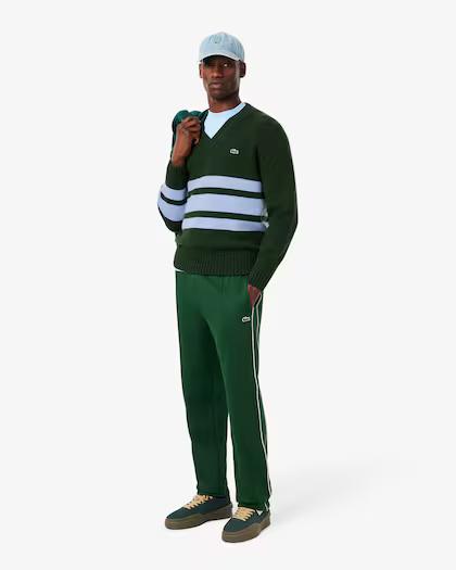Maglione in lana a righe AH5180 9IS LACOSTE 