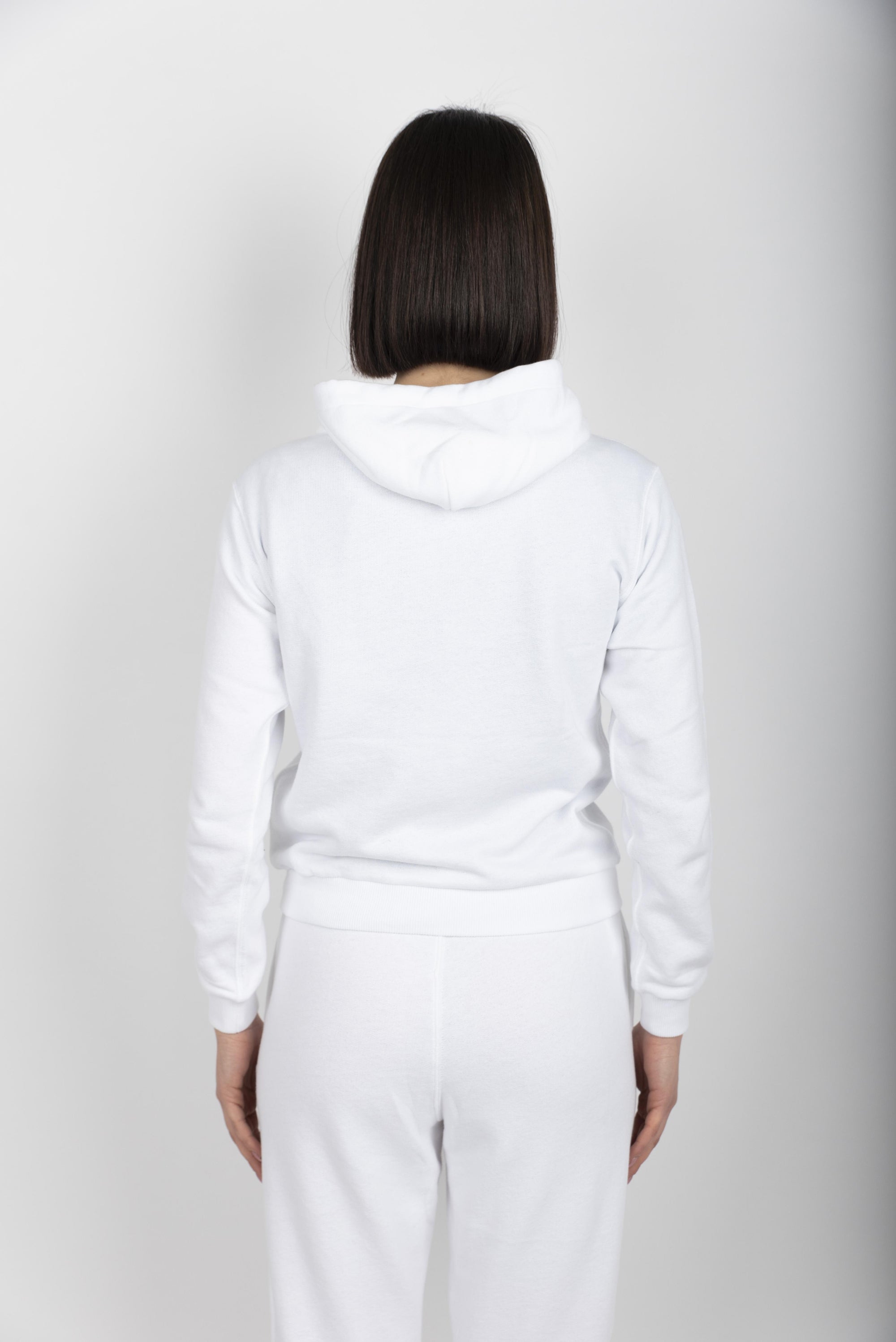 Felpa con cappuccio e cerniera bianco  211935584 008 POLO RALPH LAUREN 