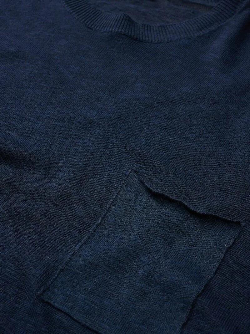 Maglia amnica corta Dubois 26SBLUM01474 888 BLAUER 