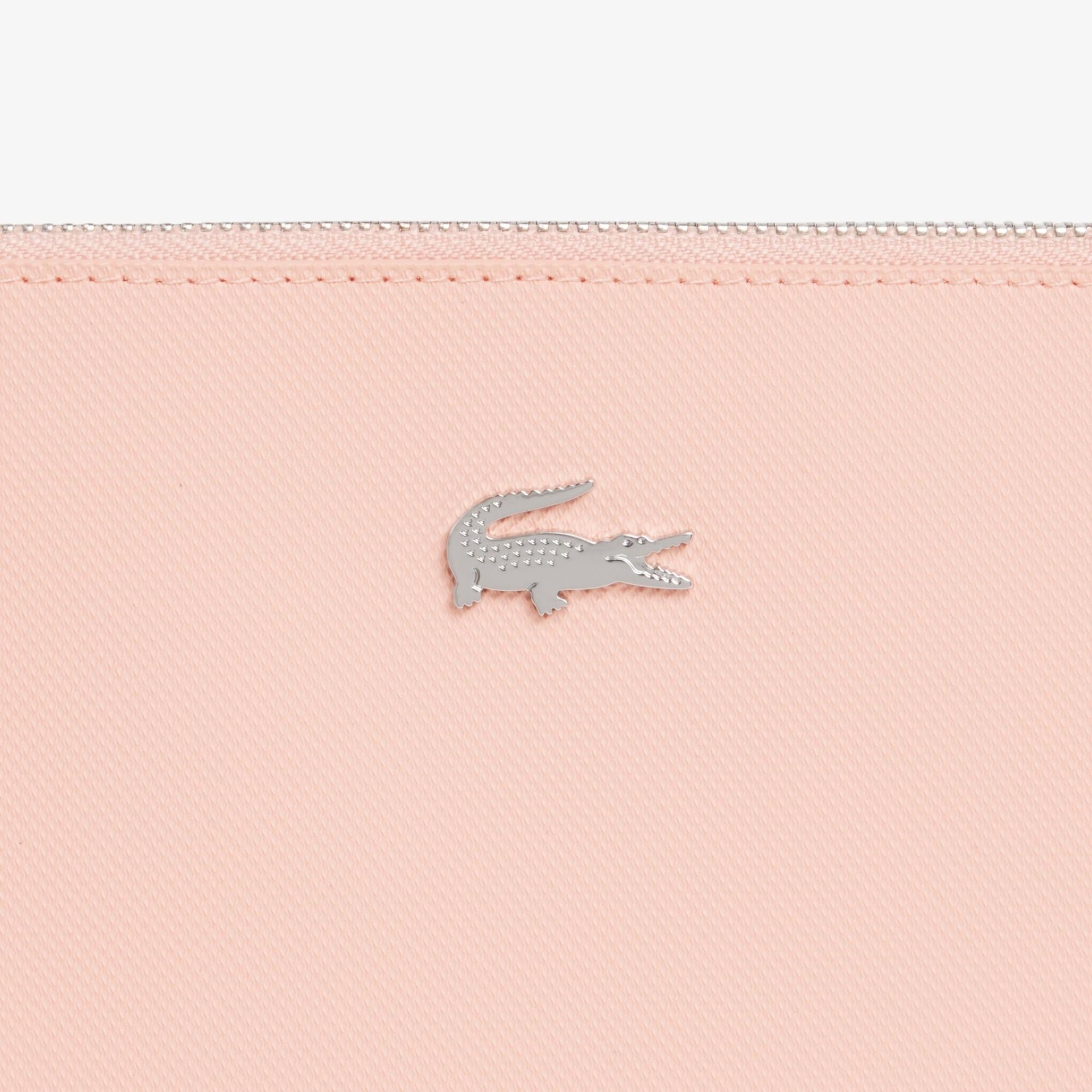 Pochette in canvas piqué spalmata Anna NF2791 T37 LACOSTE ACCESSORI 