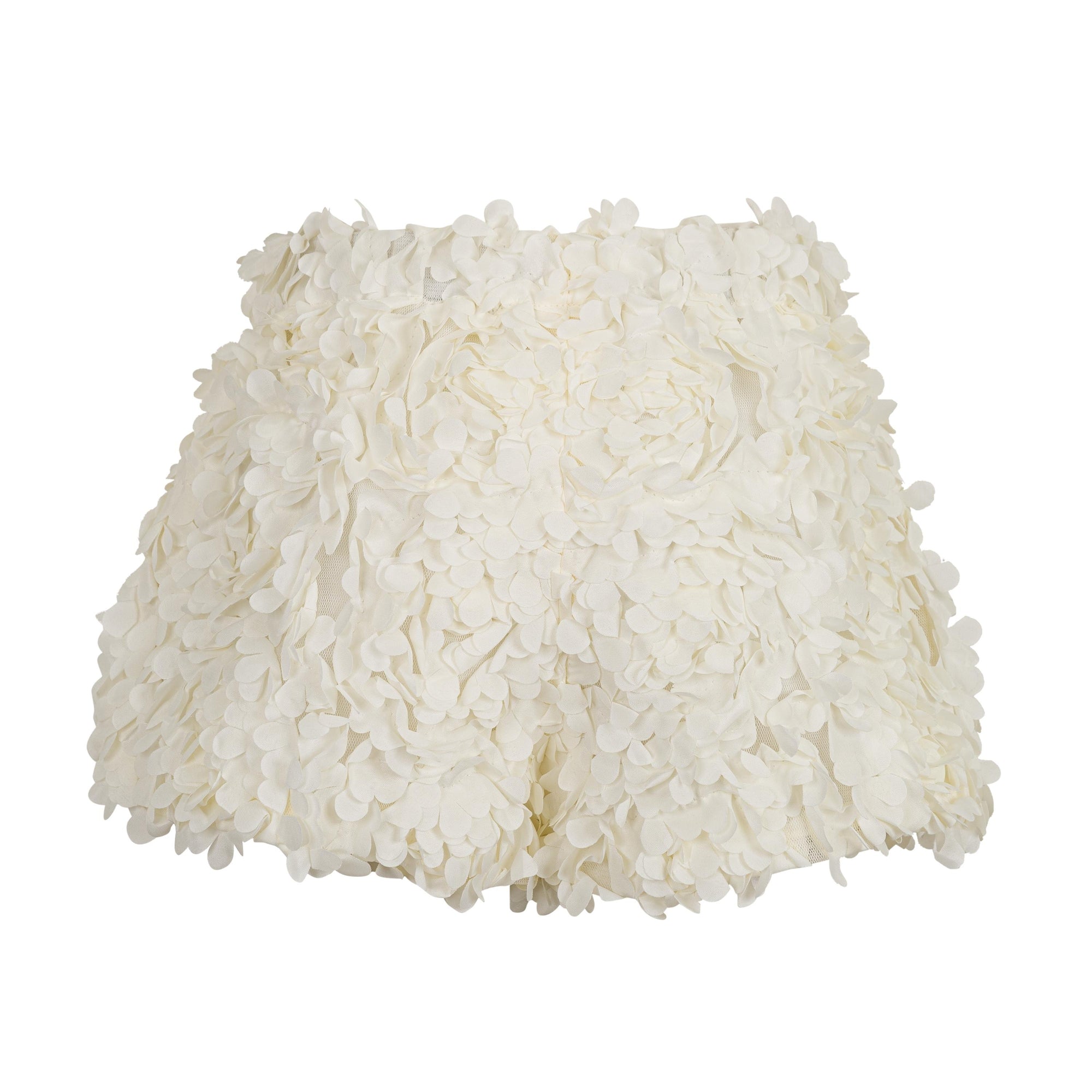 Short con fiori applicati DW6A99 101A DOUUOD 