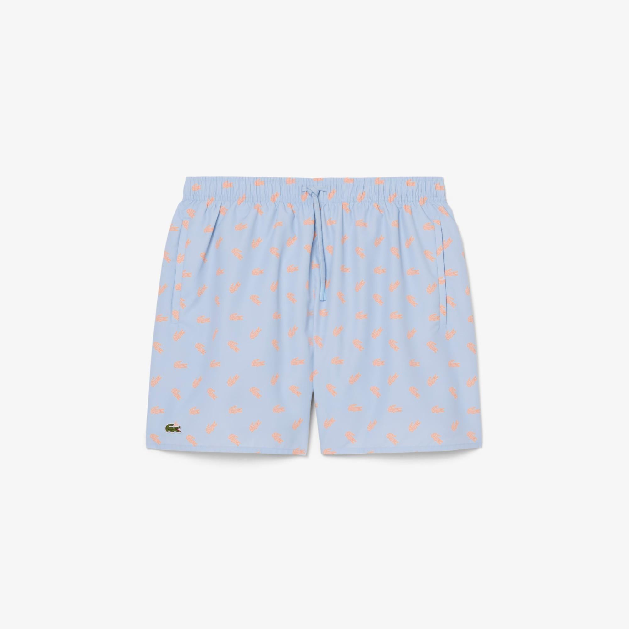 Boxer mare medi con stampa coccodrillo MH1851 HBA LACOSTE 