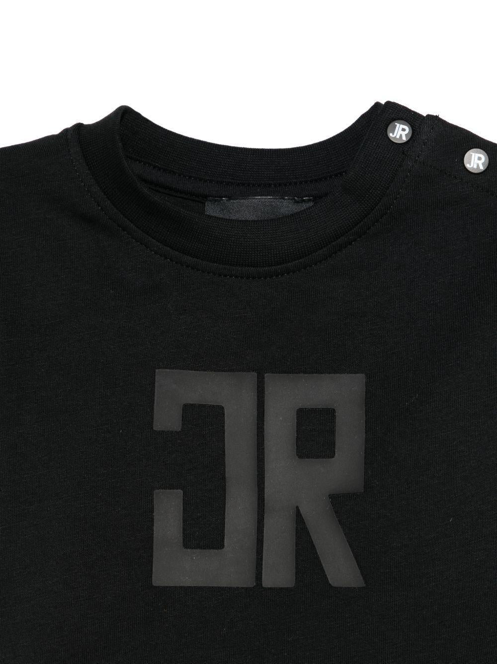 Completo con dettaglio logo RIP26023CJ BLACK RICHMOND 