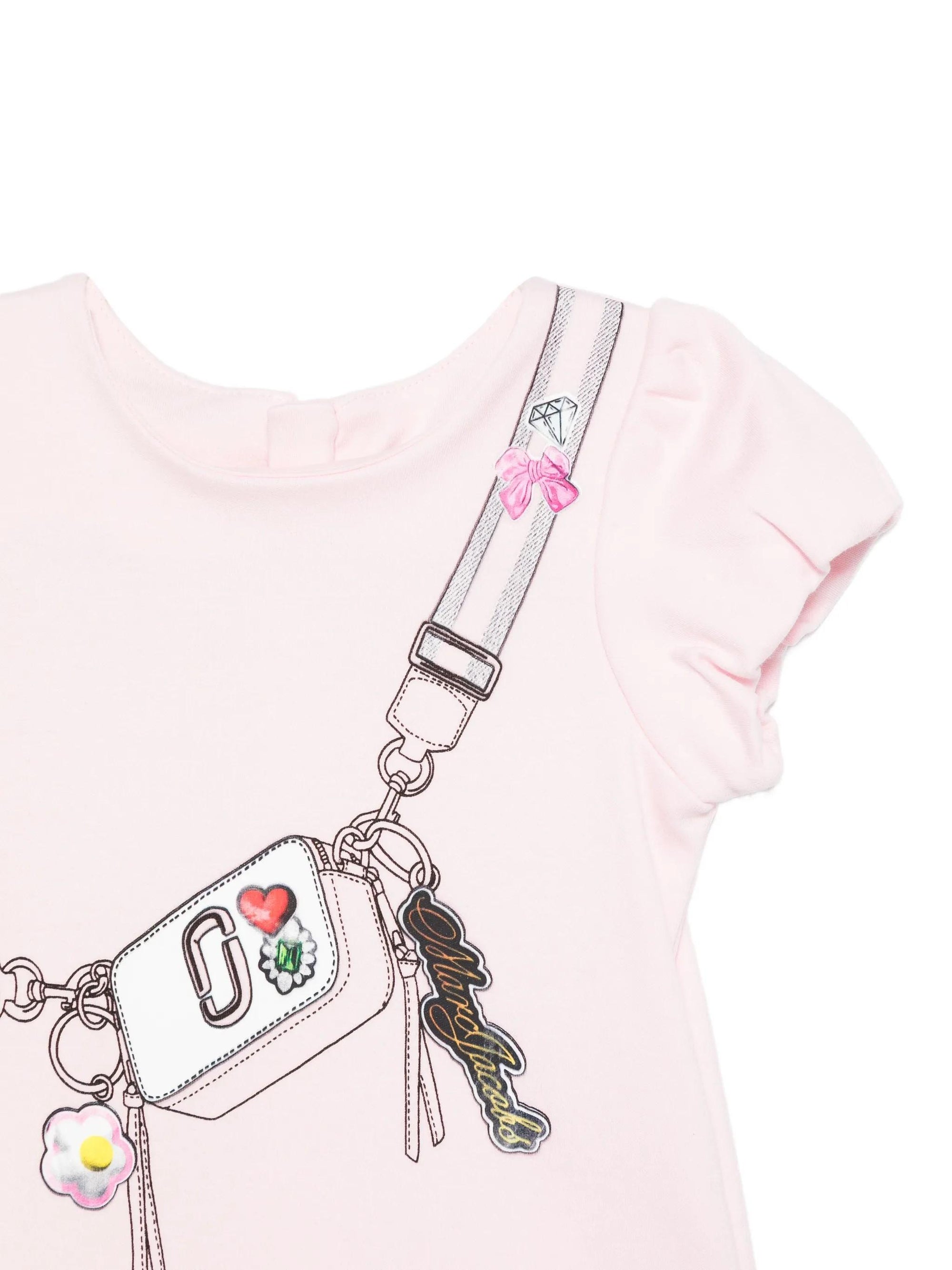 Abito con stampa grafica W60809 475 MARC JACOBS 