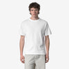 T-shirt casual da uomo in cotone bianco