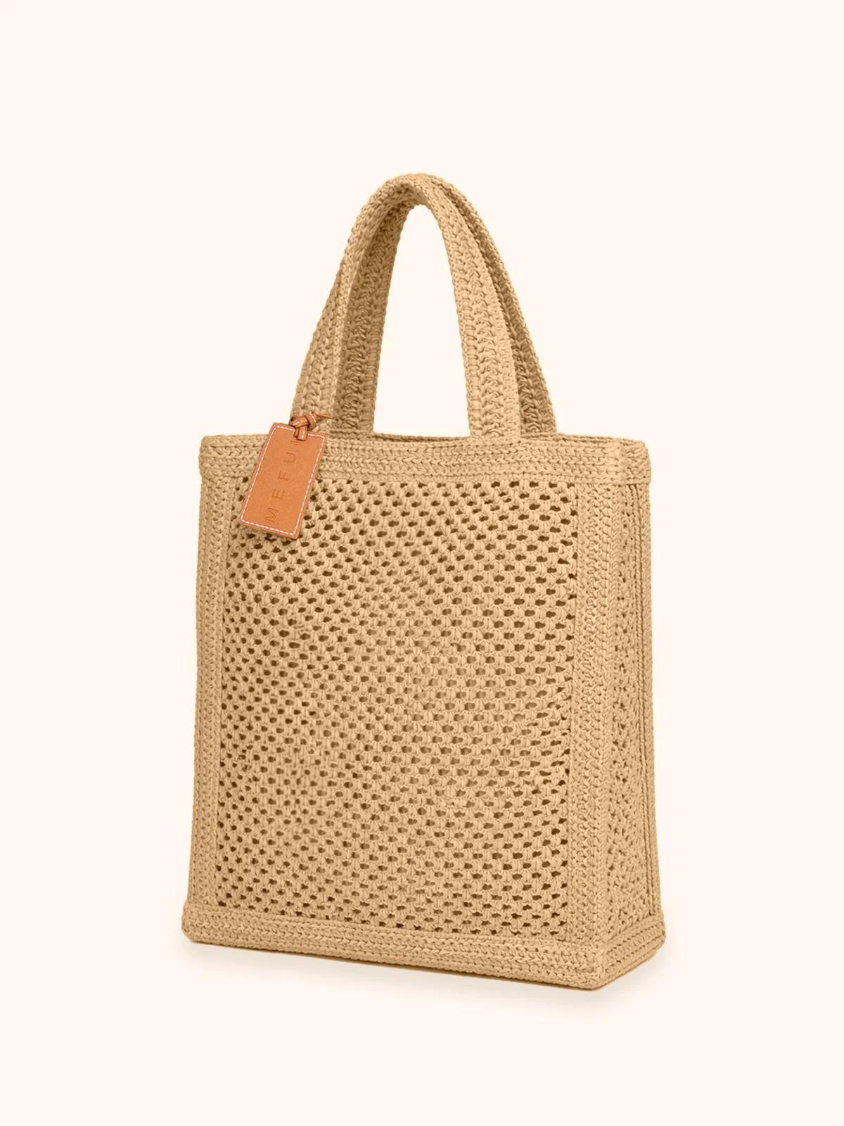 Beachbag Donna Me Fui Light Brown MA26SW0050 LB ME FUI 