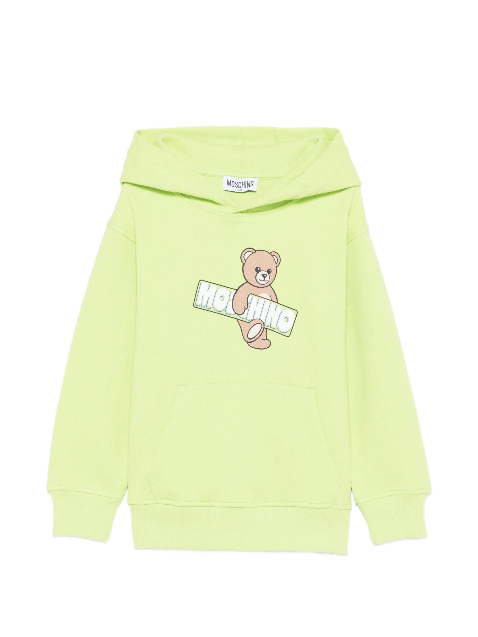 Felpa con stampa HUF09KLCA90 30355A MOSCHINO KID 