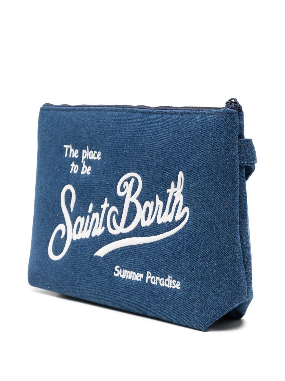 Pochette Aline denim ALI0007 00436L MC2 SAINT BARTH 