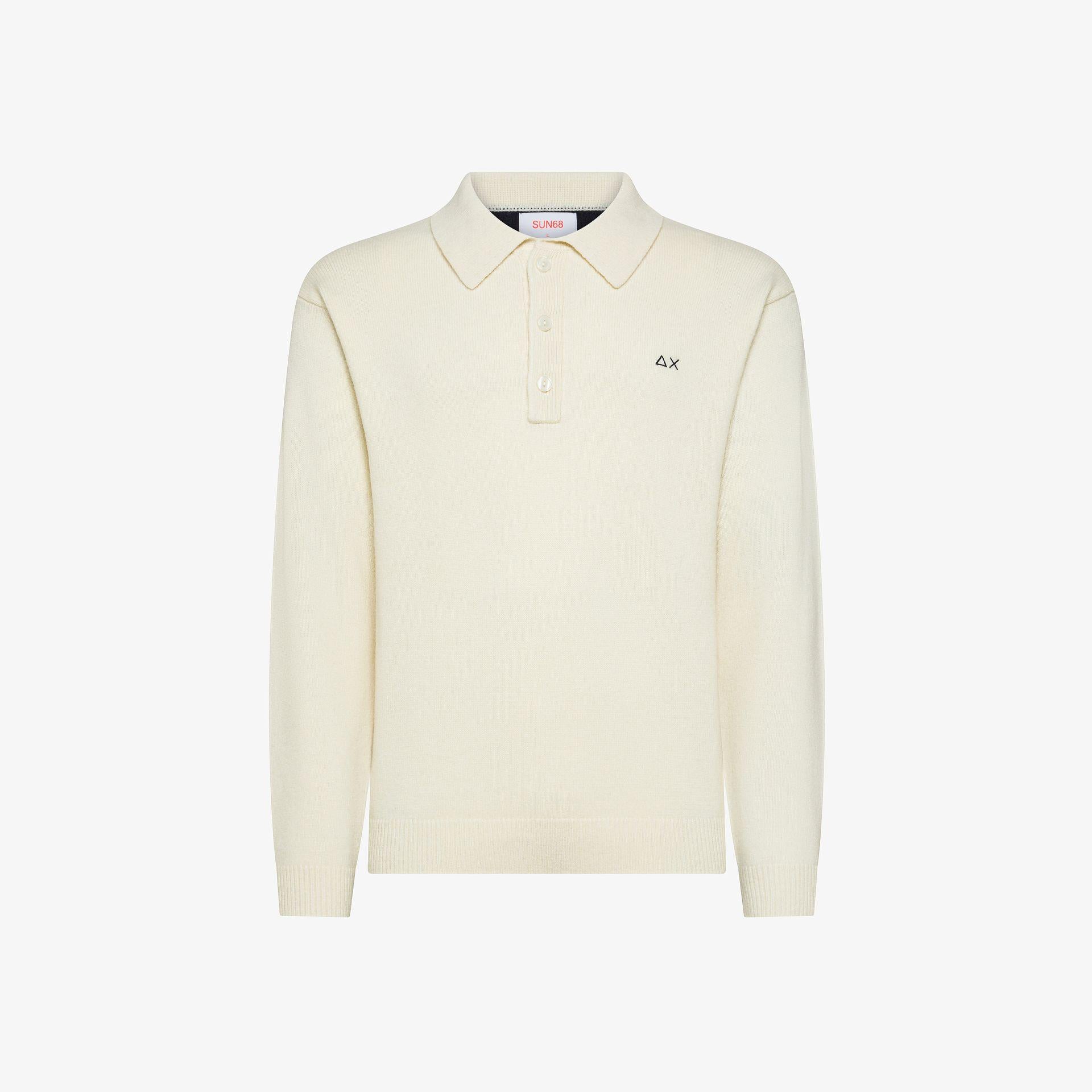 Polo in lana e cashmere K45112 31 SUN68 