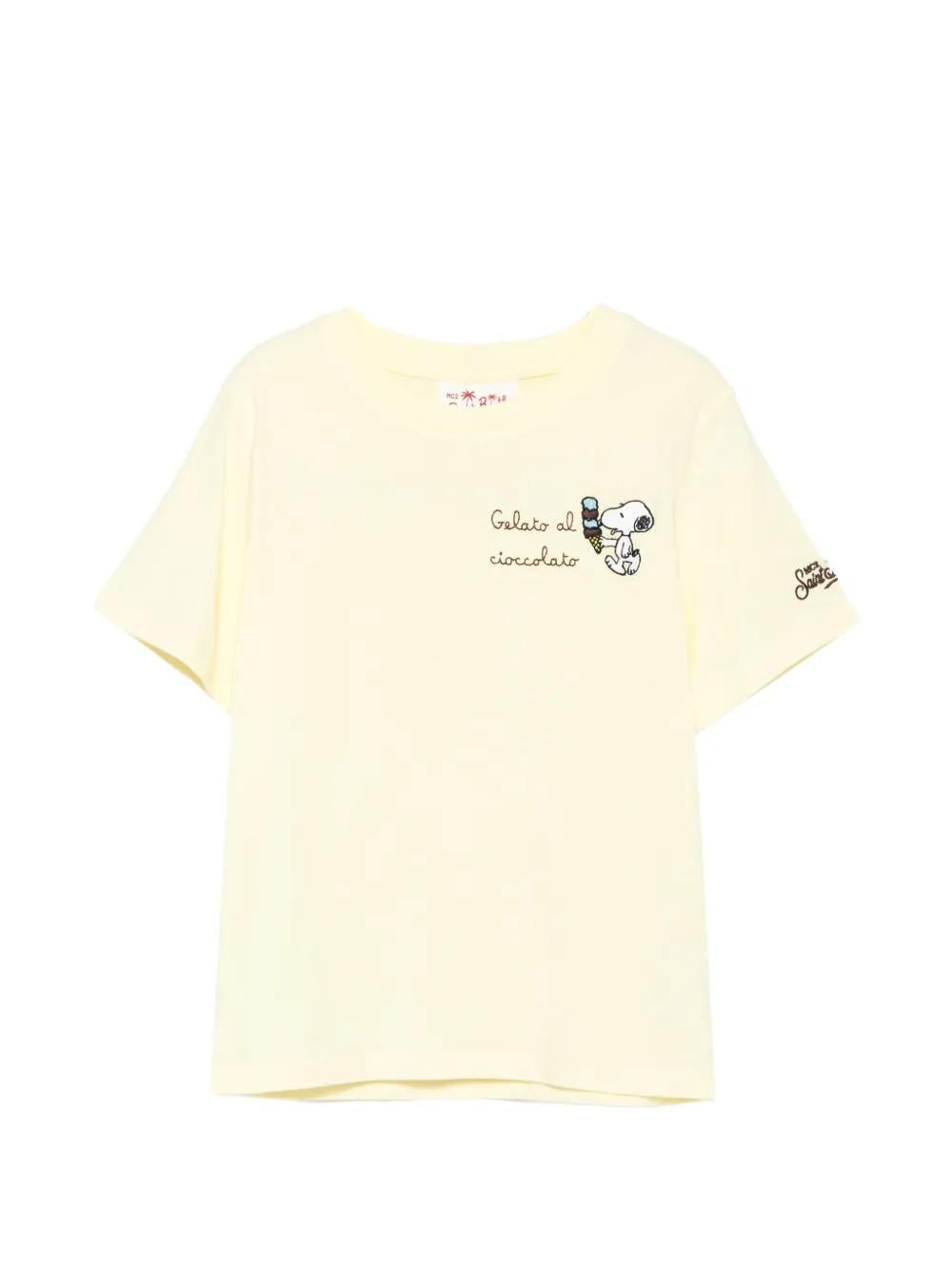Peanuts crew-neck T-shirt POT0002 01046L MC2 SAINT BARTH 