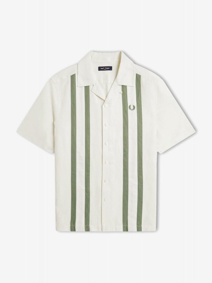 Camicia con pannelli M989754 760 FRED PERRY 