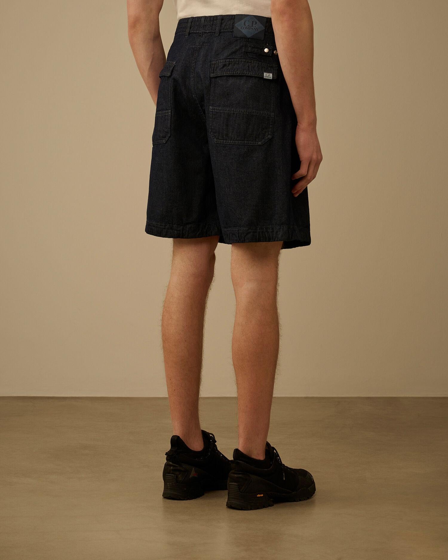 Denim shorts 20CMBE180A D08 C.P. COMPANY 