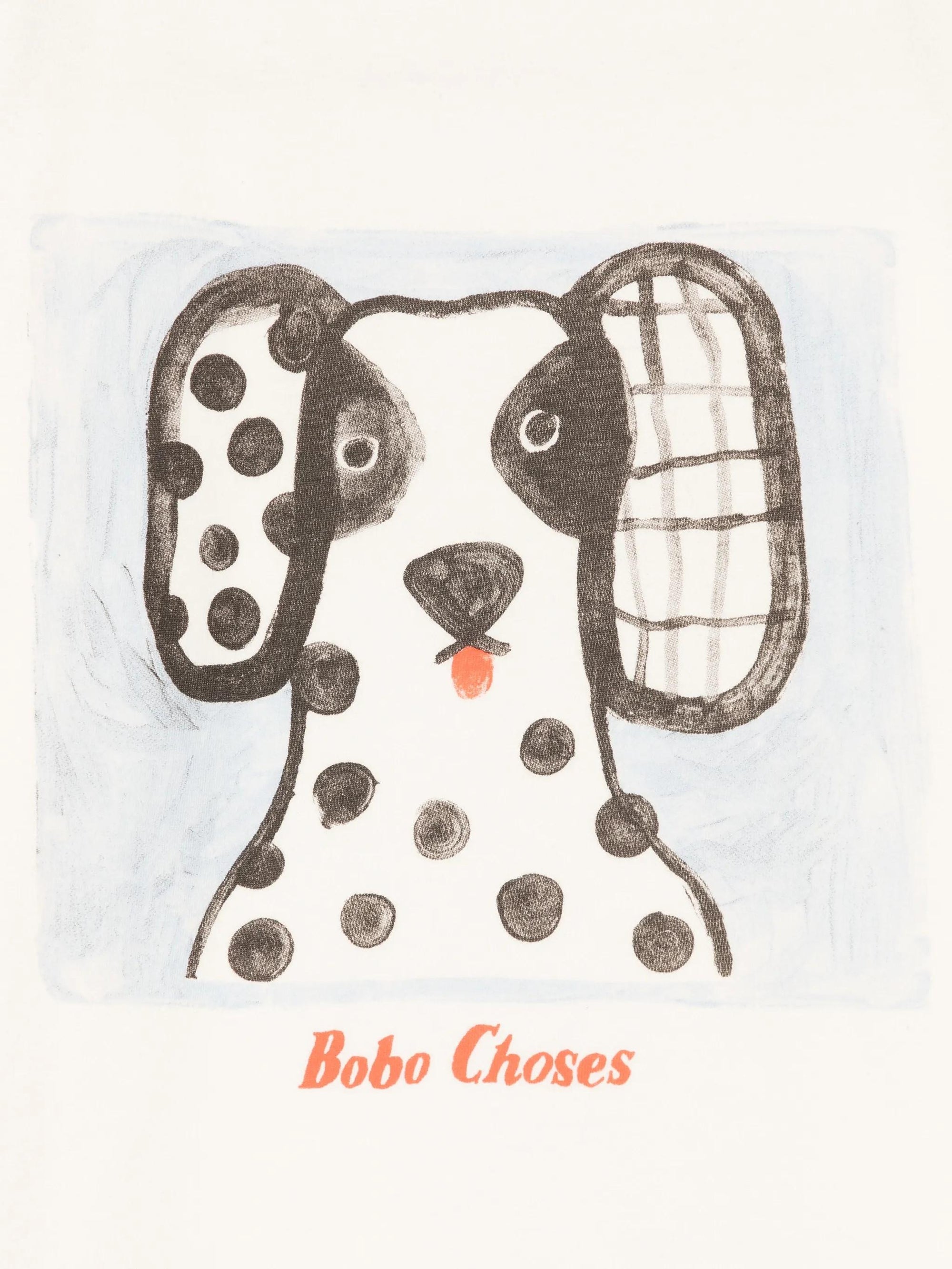 T-shirt Van Dog con stampa B126AC009 101 BOBO CHOSES 