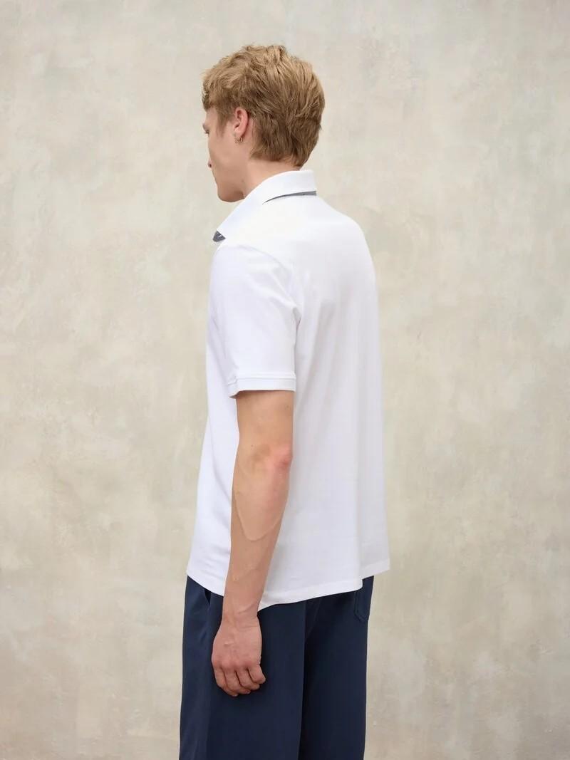 Polo in piquet Philp 26SBLUT02321 100 BLAUER 