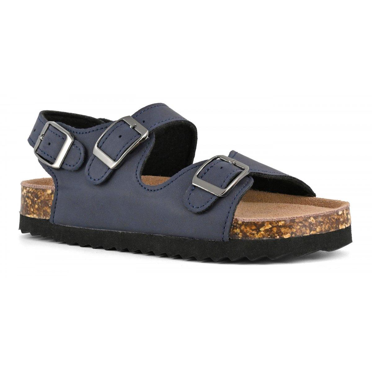 Sandalo bambino con tre fibbie HC2412 NAV COLORS OF CALIFORNIA 