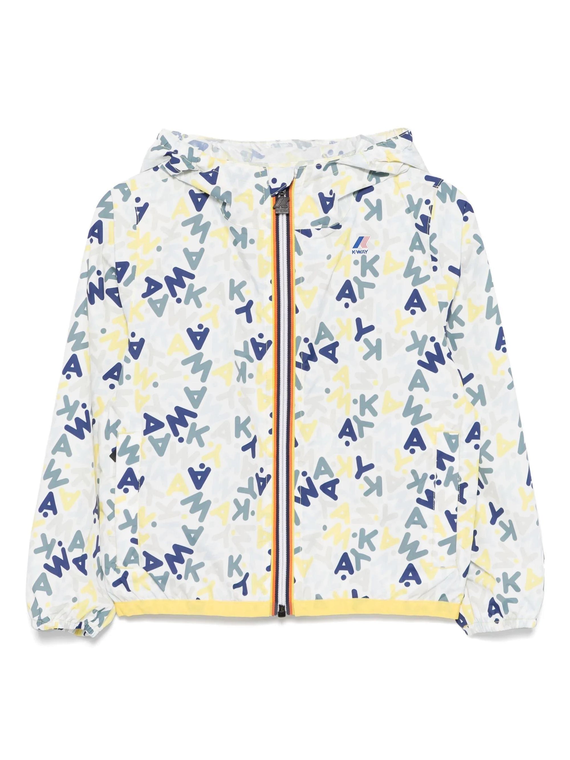 Giubbino Le Vrai per bambini logo all-over K2148SW A01 K-WAY 