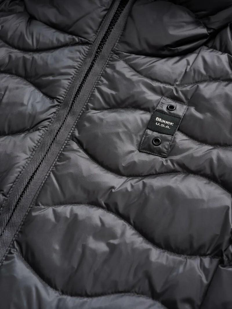 Piumino ad onde camelia 25WBLDC03095 978GG BLAUER 