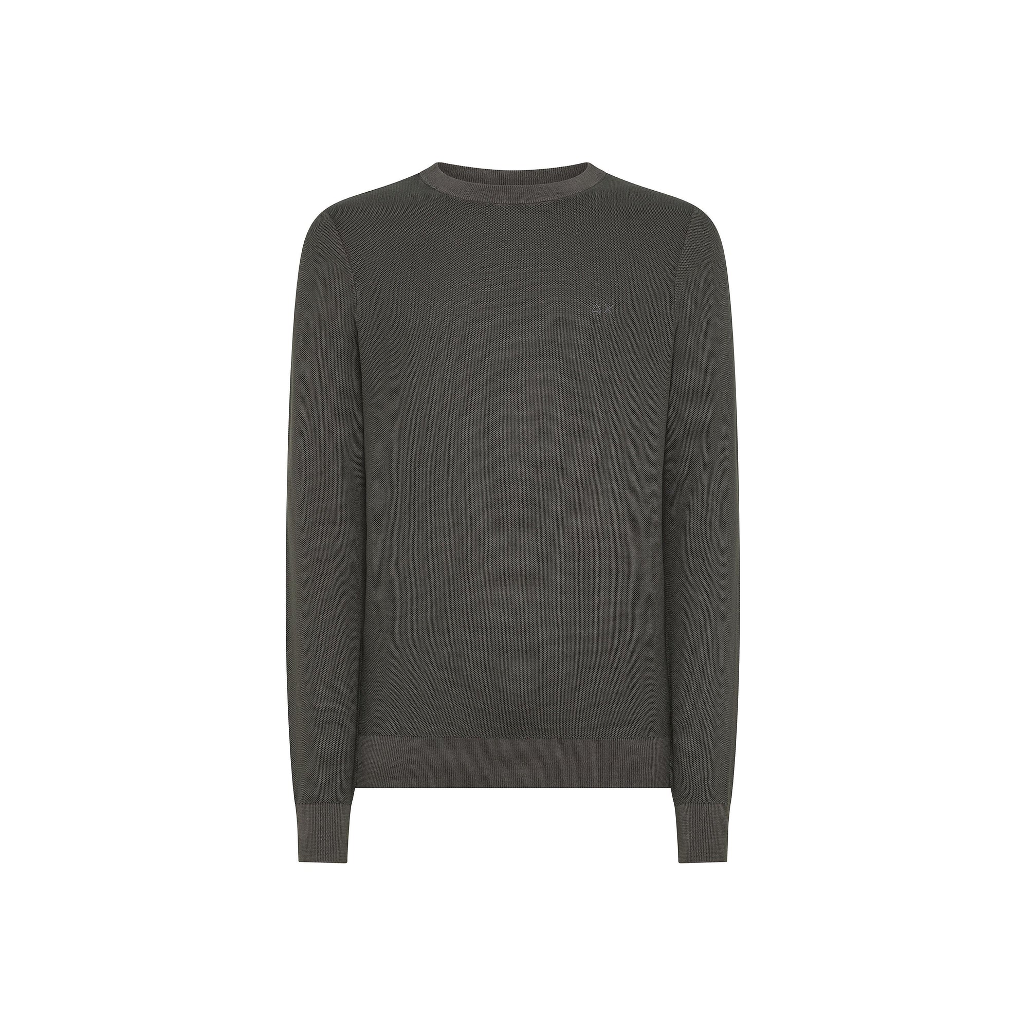 Maglia in piquet di cotone K35118 99 SUN68 