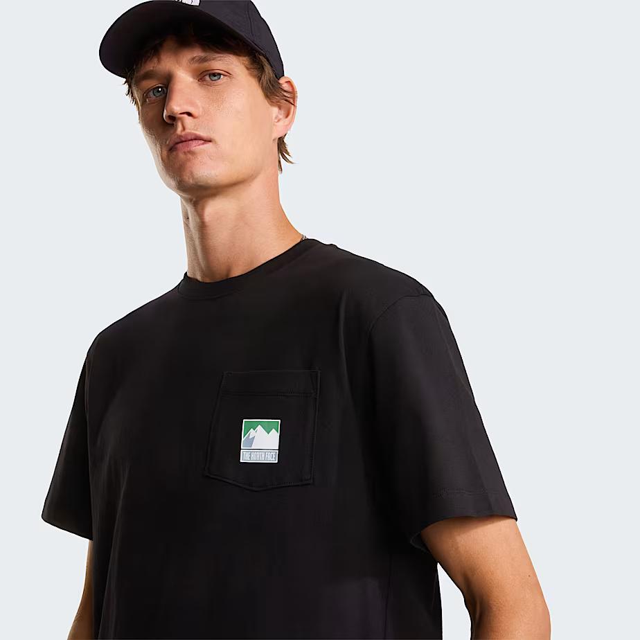 T-shirt Mountain Logo Relaxed con grafica NF0A8GUU JK31 THE NORTH FACE 