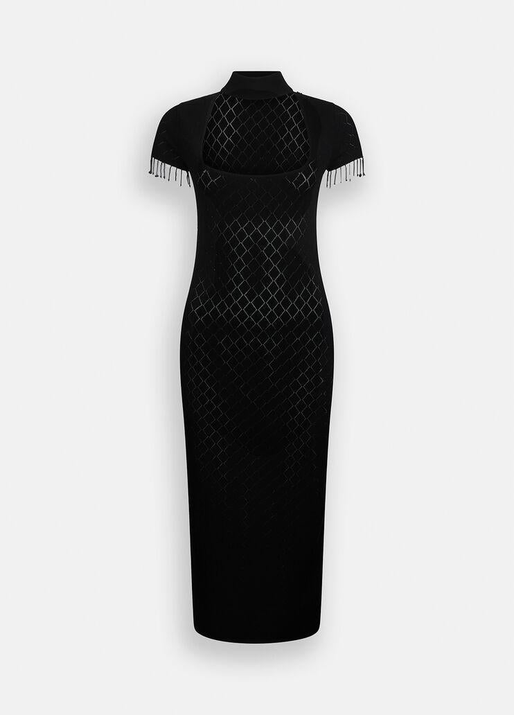 Abito in maglia CF5029MS18F 22222 LIU JO BLACK 