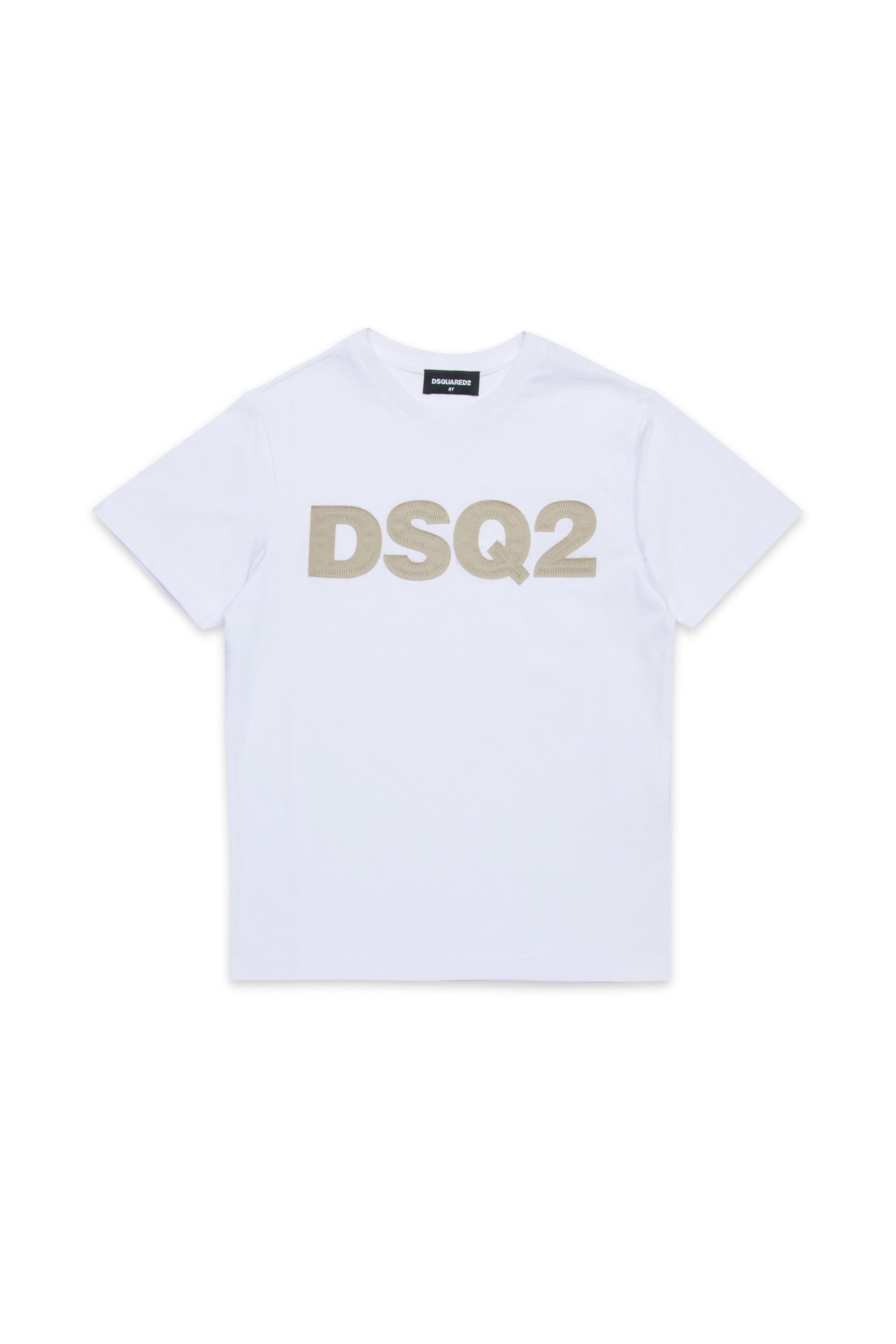 D2Kids Junior DSQ2 T-shirt White  DQ2749D004G DQ100 DSQUARED2 