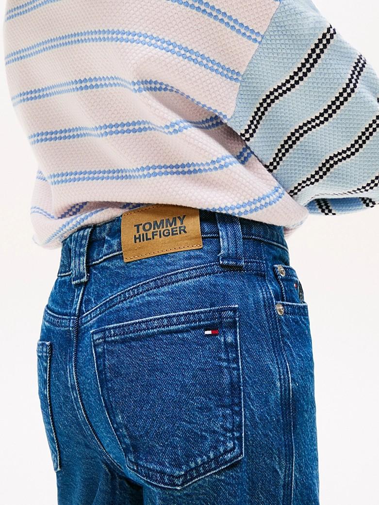 Jeans larghi sbiaditi KG0KG08644T 1A6 TOMMY HILFIGER 