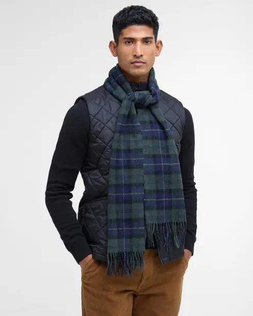 Sciarpa in lana d'agnello Tartan USC0001 TN28 BARBOUR 