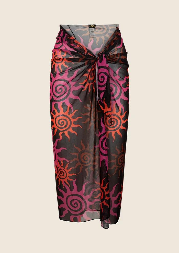 Pareo lungo fantasia 0818X 03 F**K 