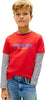 T-shirt with printed logo