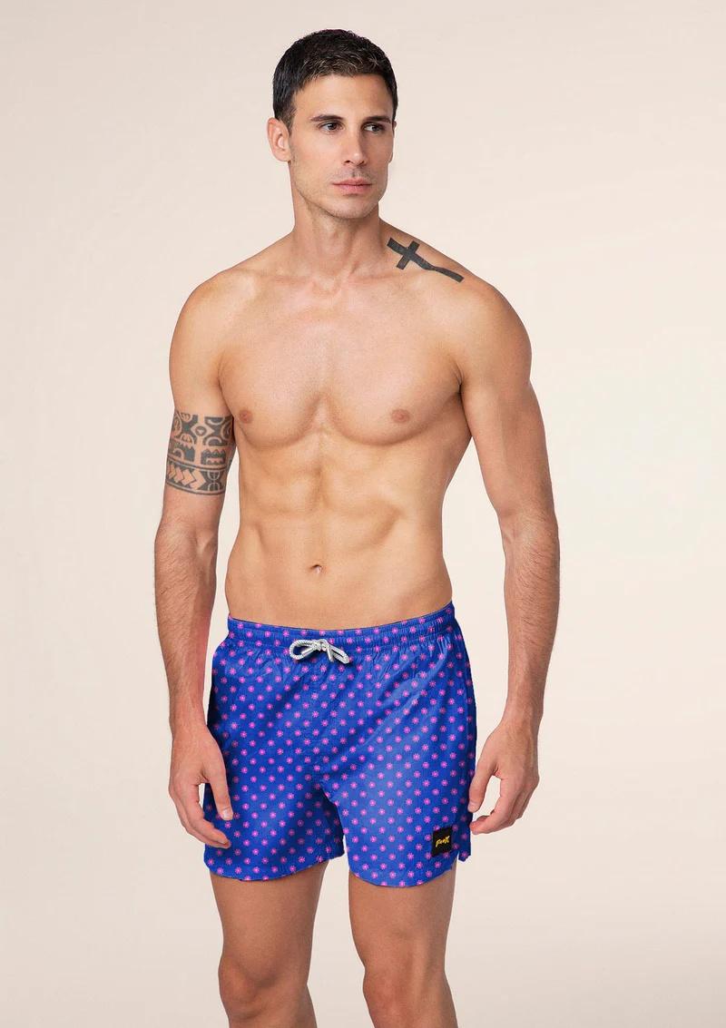 Costume da bagno short fit M06BA31X 03 F**K 