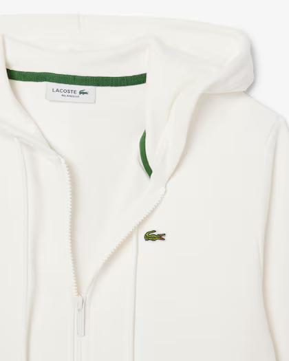 Felpa con cappuccio in pile con zip SF5256 70V LACOSTE 