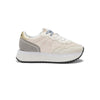 Sneaker in suede e nylon