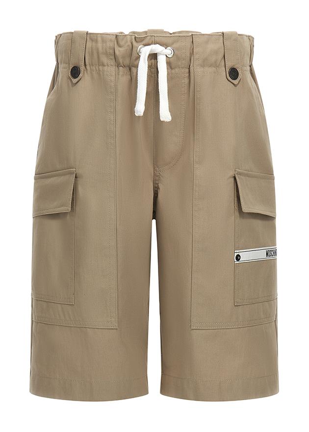 Cargo corti con applicazione HUQ02CN0Z97 20366 MOSCHINO KID 