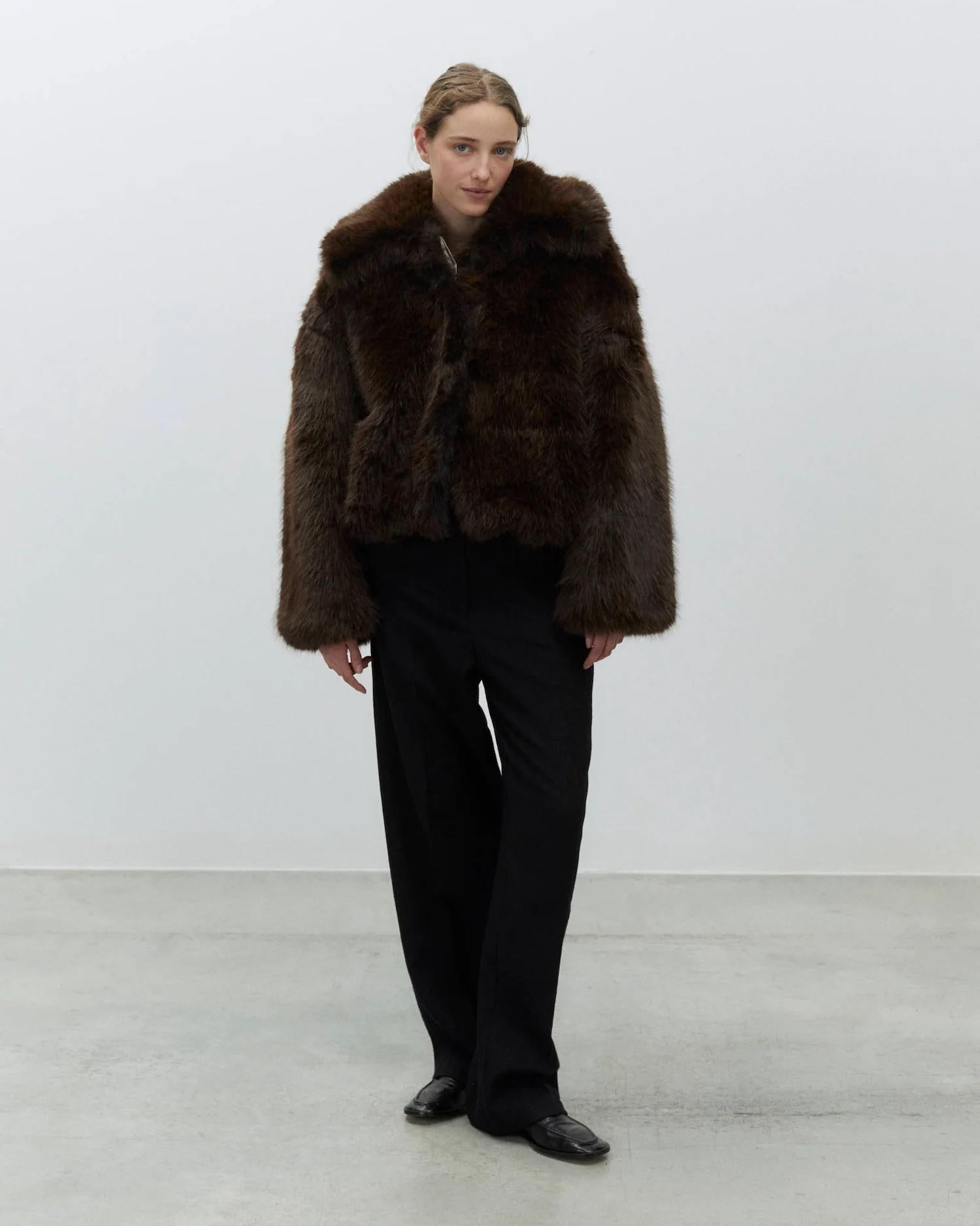 Bomberino eco fur 165934 CHOCO ALYSI CHOCOLAT 