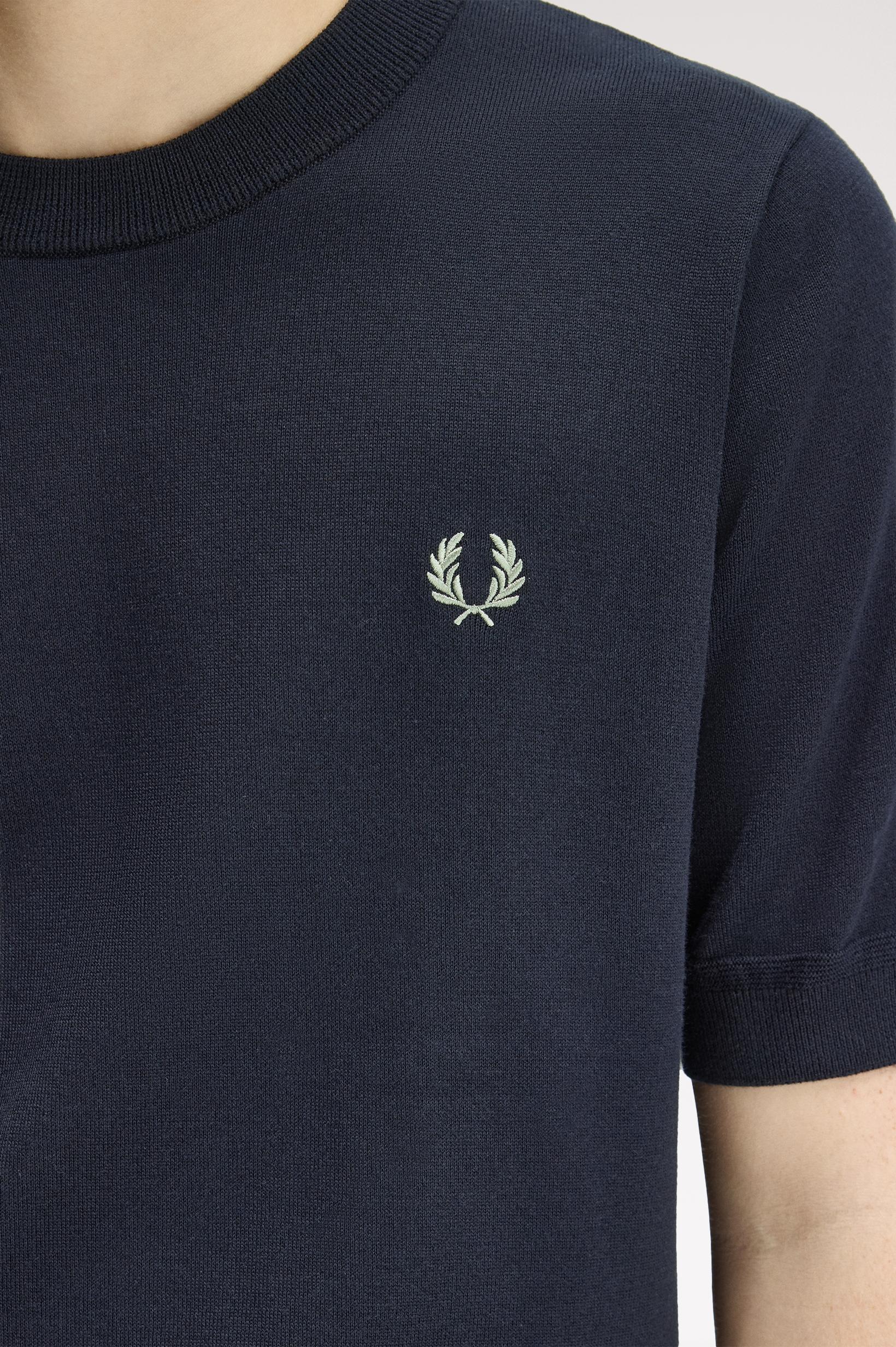 T-shirt in maglia K232257 608 FRED PERRY 