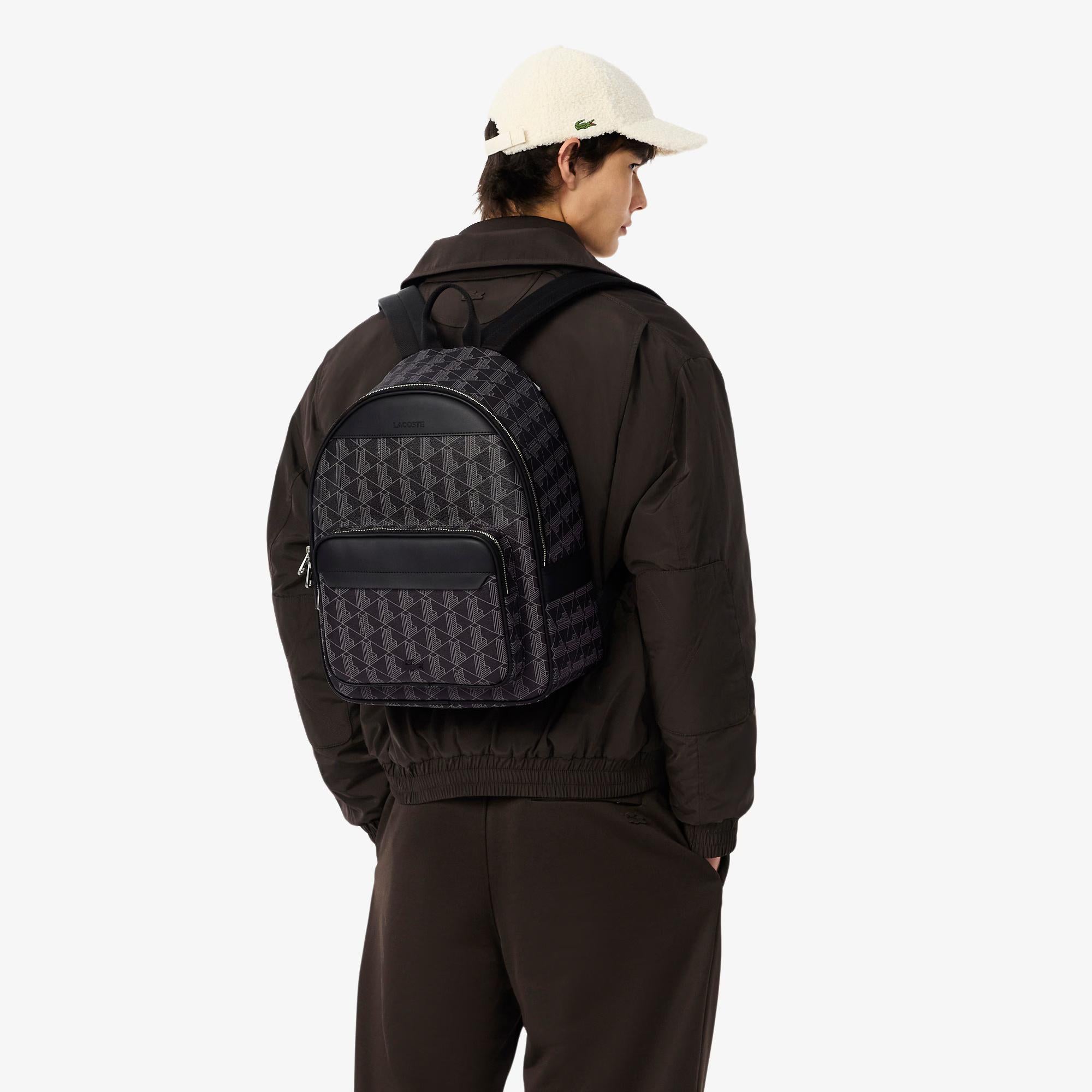 Zaino con monogramma NH3649 H45 LACOSTE ACCESSORI 