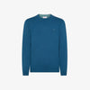 Crew neck sweater in wool and cashmere