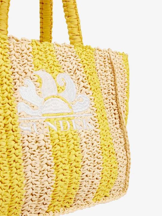 Borsa a mano vita paper straw AW743ABPA100 12300 SUNDEK 