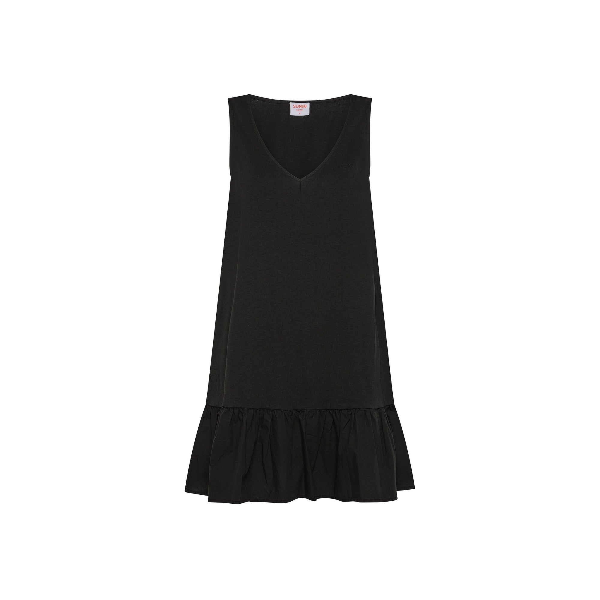 Abito corto in cotone T35223 11 SUN68 